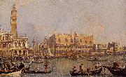 antonio canaletto View of the Ducal Palace in Venice Sweden oil painting artist